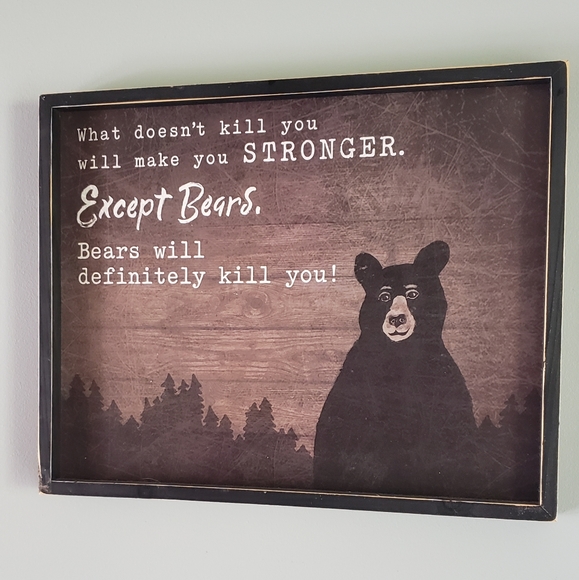 Hobby Lobby Art Hobby Lobby Bear Humor Art Poshmark